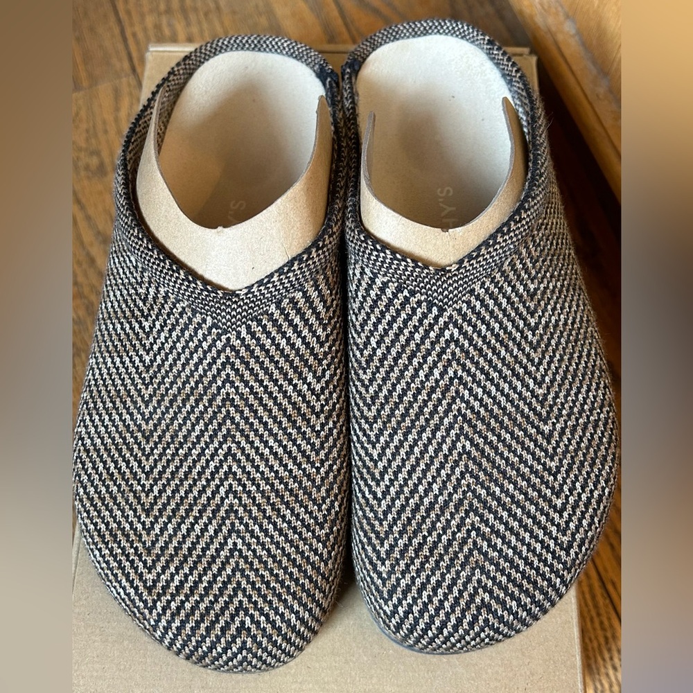 Rothy's The Casual Clog - Spice Herringbone Size 8